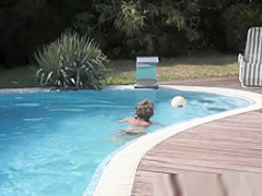 Cummy mouthed granny blow