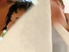 Ass Traffic Two guys tame Liz's needy ass and feed her cum loads