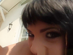 Ass Traffic Two guys tame Liz's needy ass and feed her cum loads