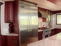 Asian beauty feels so good her pussy squirts outside