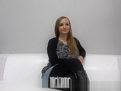 Czech teen getting her milk jugs creamed