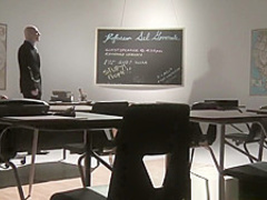 Hot blonde at school reunion fucks a former lover