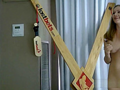 Gorgeous Girls Play a game of Strip Darts, Loser faces