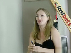 Gorgeous Girls Play a game of Strip Darts, Loser faces