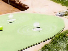 Jennifer plays minigolf: Part 3