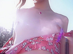 Two big dicks for a petite blonde