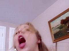 Two big dicks for a petite blonde