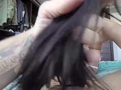 Apolonia Lapiedra riding Nacho's big dick