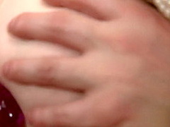 Isabella and Mandy celebrate a cock