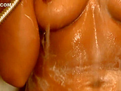 Marie loves touching herself in the shower