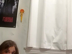 Hot Brunette Blow and Titjob big Cumshot