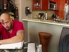 Gorgeous Sydney Cole gets double teamed by Bruno and friend