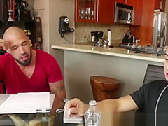 Gorgeous Sydney Cole gets double teamed by Bruno and friend