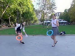 Hot teen lesbians sensual massage