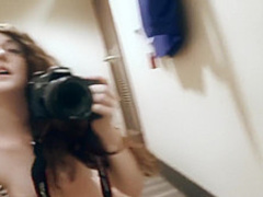 naughty-hotties.net - curly redhead public fitting room quickie