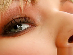 Bianca plays with her delicious pussy and big tits