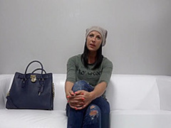 Czech babe masturbating