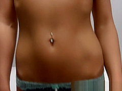 Czech babe masturbating