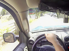 Roundass POV amateur getting drilled