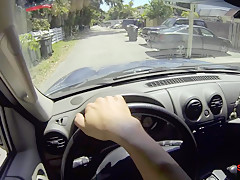 Roundass POV amateur getting drilled