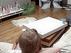 Fucking my girlfriend on the couch