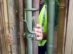 Tree Hugging Teen Fucks Lumberjack