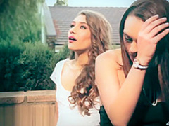 Virgin Step-Sisters 3Way with Rockstar