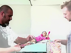 babe gets fucked after a bath