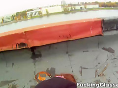 Fucking Glasses - Stacy Snake - Sex on the roof