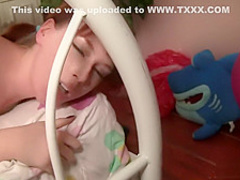 Sexy redhead gets a huge donger