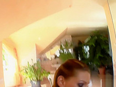 Seductive Destiny wants a cock between her pussy lips