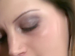 Stepsister loses her virginity to black brother