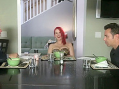 Redhead goddess can take it rough to her supple pussy