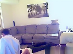 Nerdy teen threesome