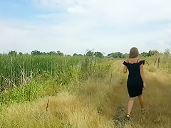 Outside fuck with nasty girlfriend