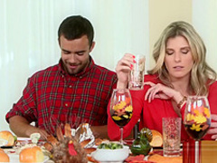 Moms Bang Teen - Naughty Family Thanksgiving