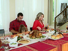 Moms Bang Teen - Naughty Family Thanksgiving