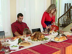 Moms Bang Teen - Naughty Family Thanksgiving