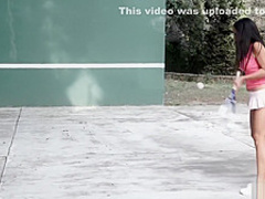 She is better at penis than tennis