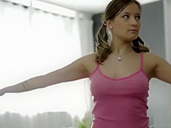 Cute teen gets her asshole plunged