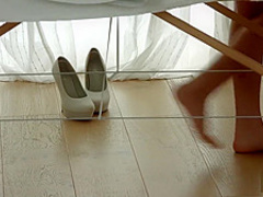 Massage results in lesbian sex session