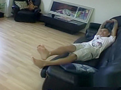 Hairy pussy girlfriend takes fast ass fuck