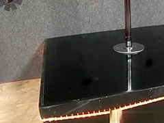 Hot Ebony Tori jerks a white glory hole cock