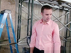 Cute girl massaged before a doggystyle plowing