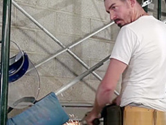 Cute girl massaged before a doggystyle plowing