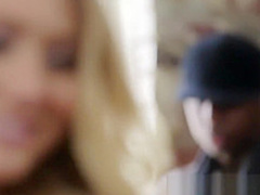 Blonde dancer pounded by BBC