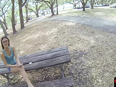 Spex amateur fucked on spycam in POV scene