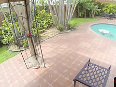 Spex amateur fucked on spycam in POV scene