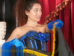 When Girls play - Mother teaches teen how to lick pussy