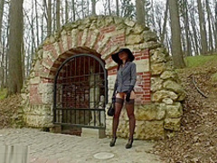 Jeny Smith flashing in public